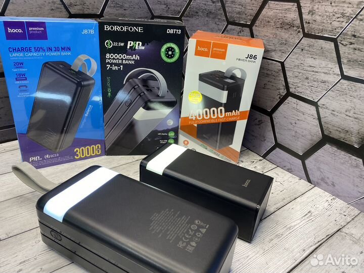 Повербанк 30000- 80000 mah