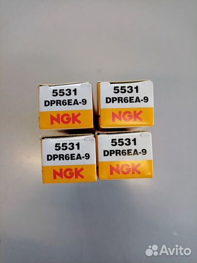 Свечи NGK DPR6EA-9 Комплект 4
