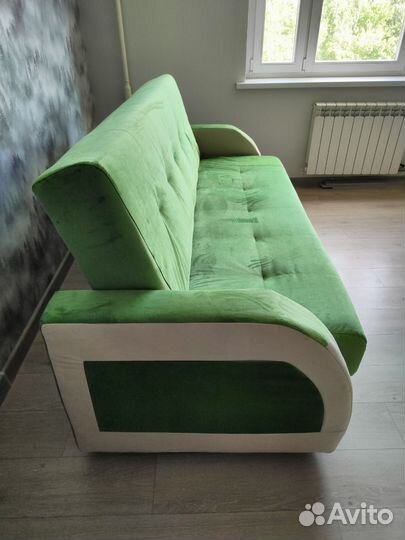 Диван книжка Феникс зеленый