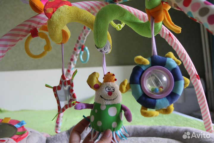 Растяжка спираль на кроватку/коляску taf toys