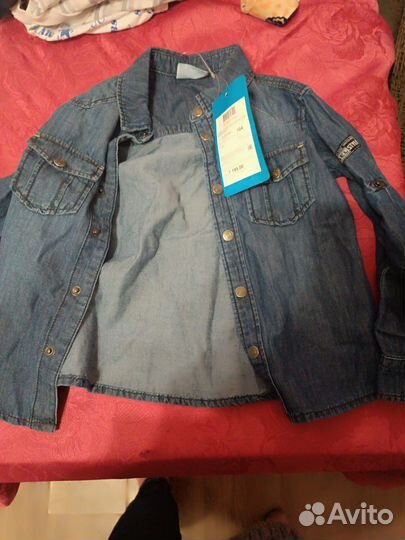 Джинсовая рубашка