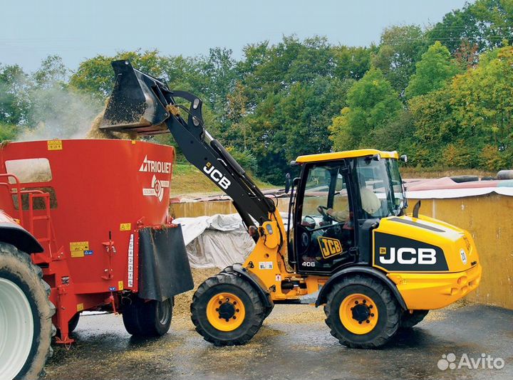 Фронтальный погрузчик JCB 406, 2021