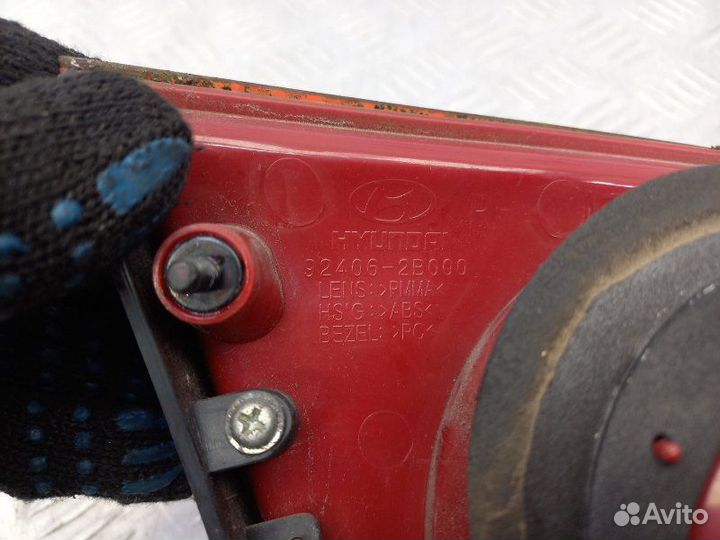 Фонарь задний правый Hyundai Santa Fe CM 2.2 D4EB