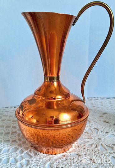 Винтажные медные кувшины Германия 1970-х