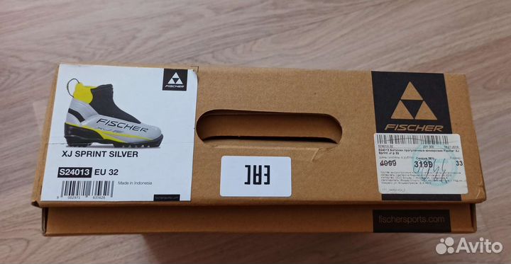 Ботинки для беговых лыж fisher