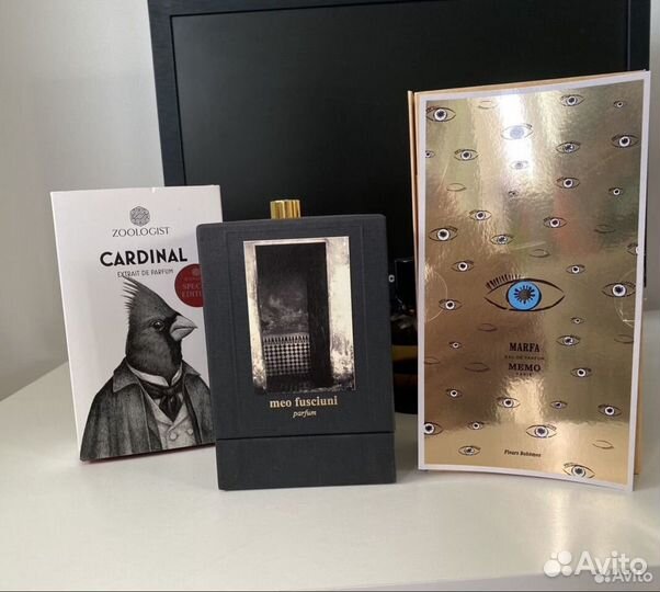 Остатки во флаконах Memo, Xerjoff