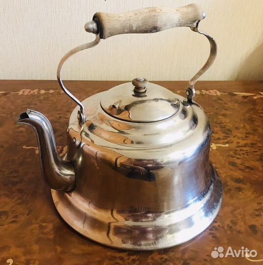 Чайник никелированный СССР