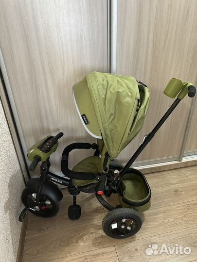 Детский велосипед с родительской ручкой