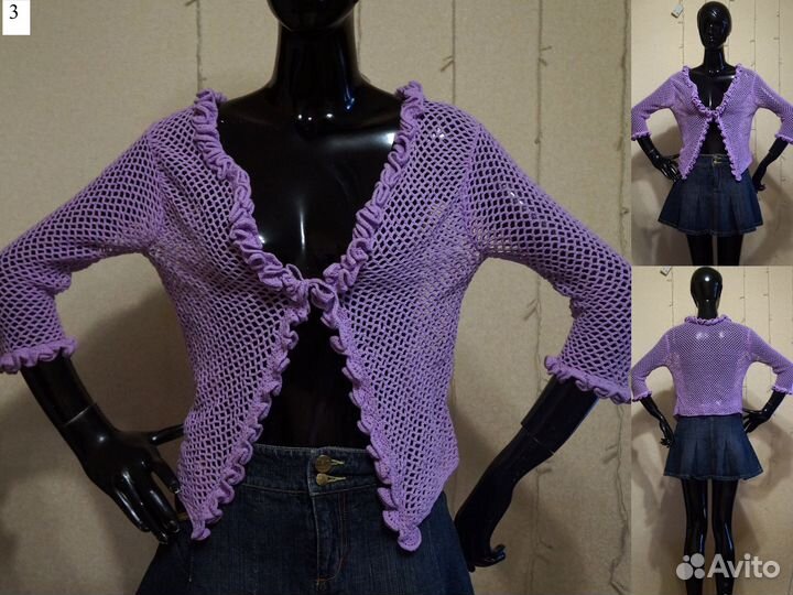 Одежда в технике кроше, S/M/L