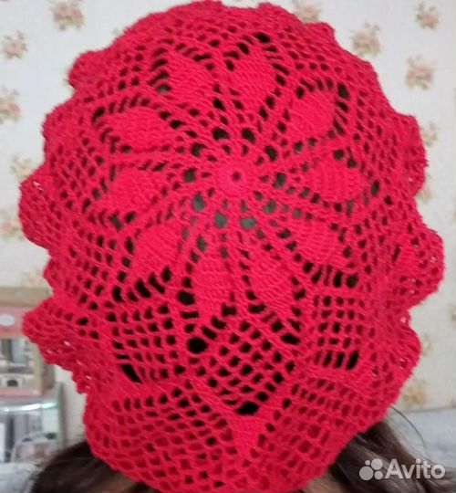 Берет женский лето