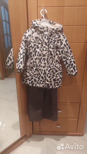 Зимний костюм для девочки 98