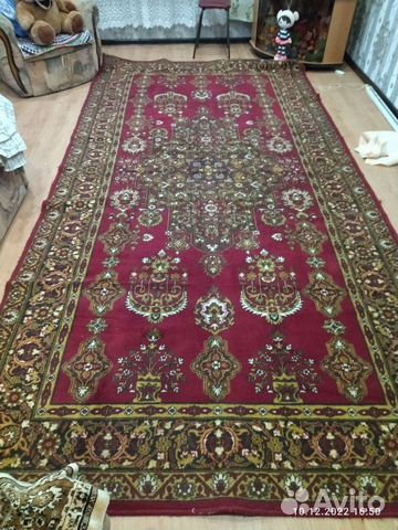 Ковер бу шерстяной 4 на 2