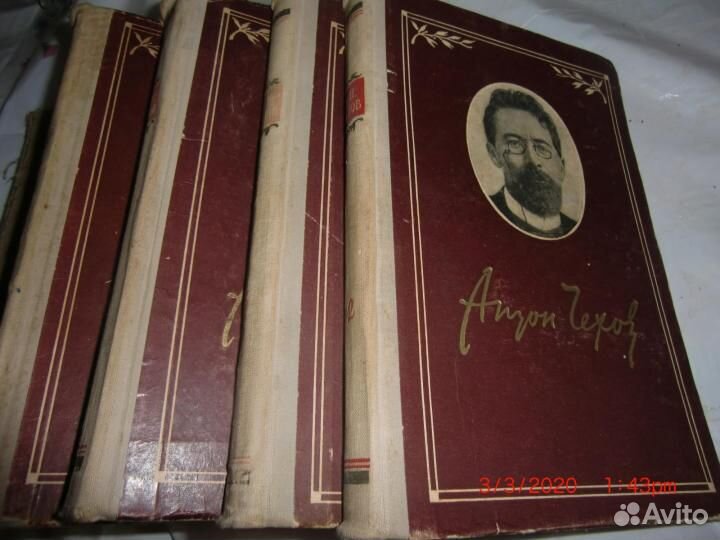 А.Чехов Собрание сочинений 1955 г. в 6 томах