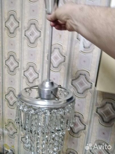 Хрустальные люстры СССР винтажная