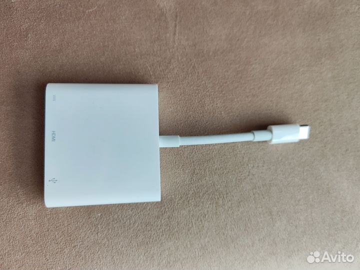 Переходник apple usb c, hdmi, usb