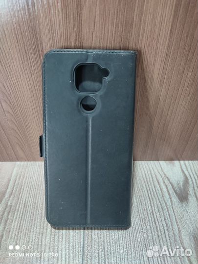 Чехол книжка на xiaomi redmi note 9 pro