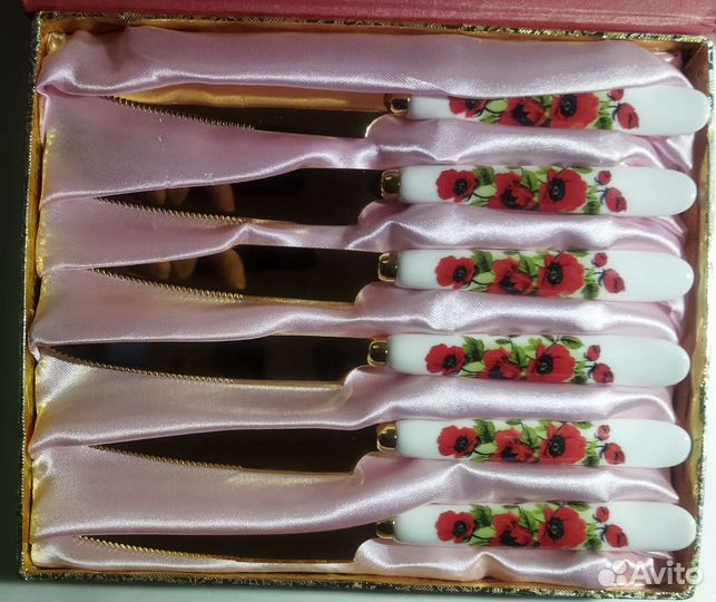 Набор столовых ножей нержавеющая сталь