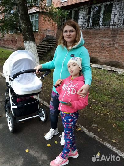 Коляска 2 в 1 индиго