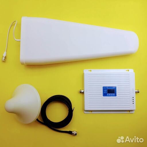 Усилитель сотовой связи 900 Мгц-1800 Мгц-2100 Мгц