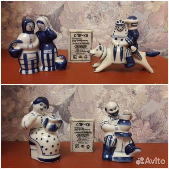 Фигурки гжель