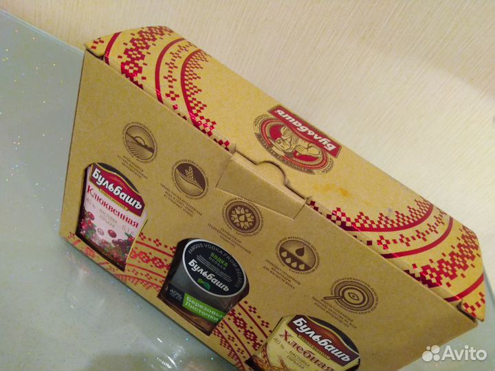 Пустые бутылочки 0,1 л Подарочный набор бульбашъ