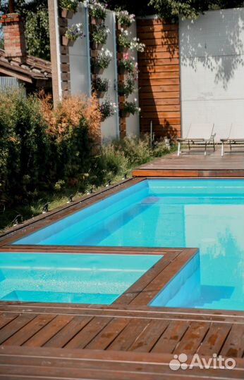 Сауна с бассейном