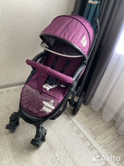 Прогулочная коляска рант резиновые колеса