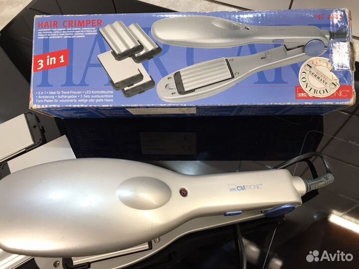 Щипцы для завивки волос с насадками