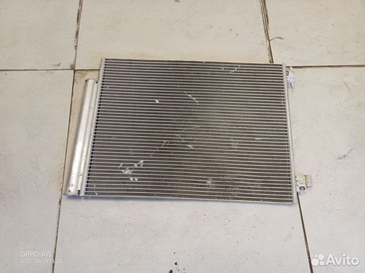 Радиатор кондиционера (конденсер) Renault Logan