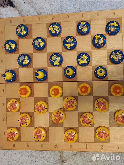 Шашки детские