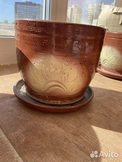 Горшки керамические для цветов