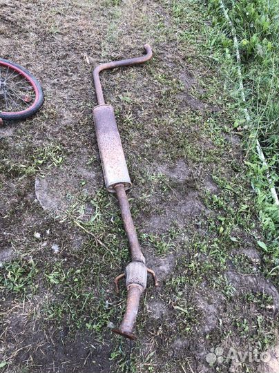 Глушитель от Лада granta