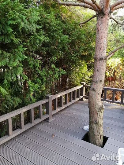 Террасная доска дпк CM decking vintage дуб