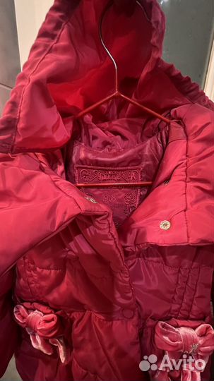 Monnalisa Пальто для девочки, 36 мес