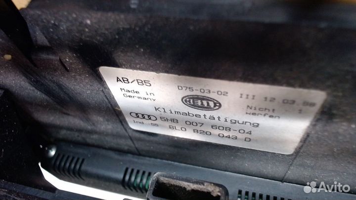 Переключатель отопителя Audi A4 (B5), 1998