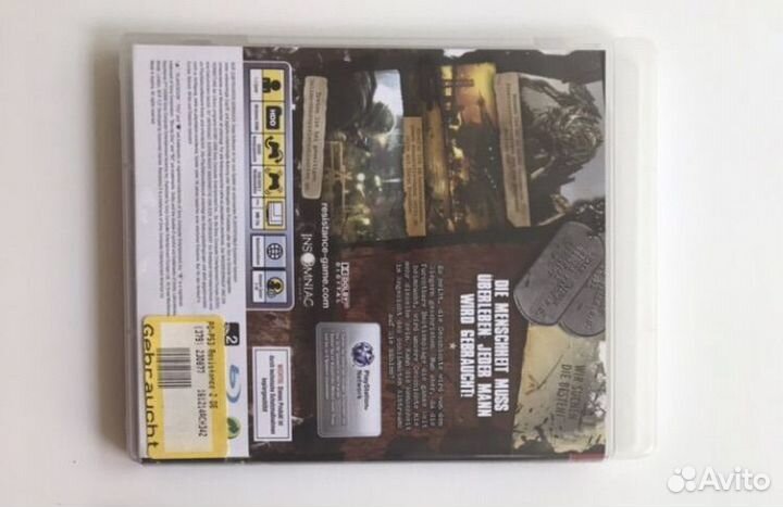 Игра ps3 Resistance 2