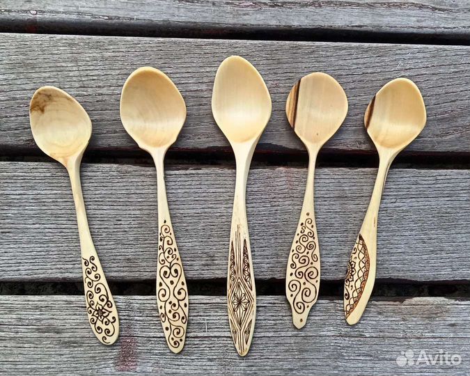 Деревянные ложки ручной работы