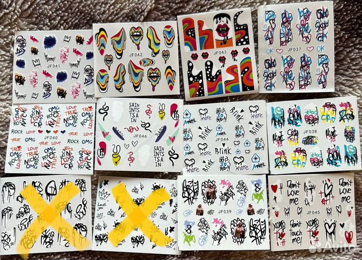 Наклейки для ногтей