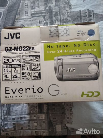 Видеокамера JVC GZ-MG 22ER