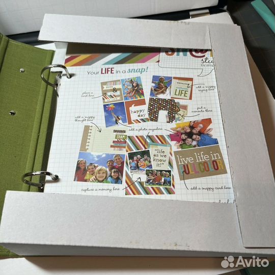 Альбом для скрапбукинга, трэвел-бук, смешбук