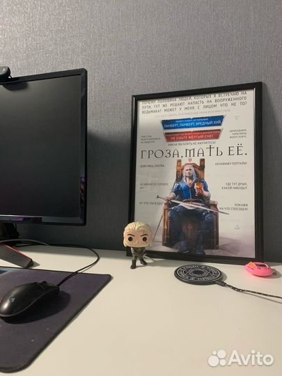 Постеры по игре Ведьмак 3 с цитатами