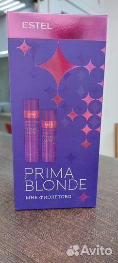 Estel серебристый шампунь и бальзам