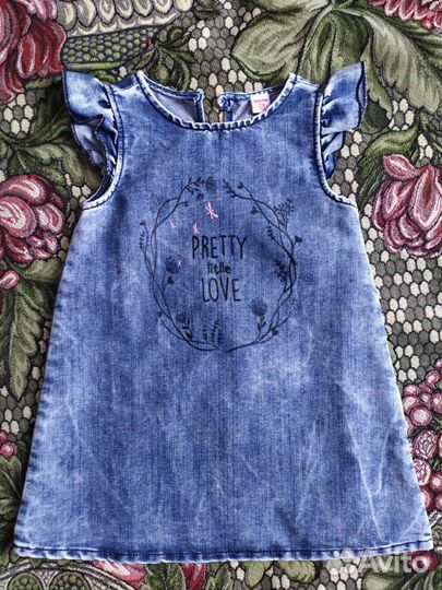 Джинсовый сарафан