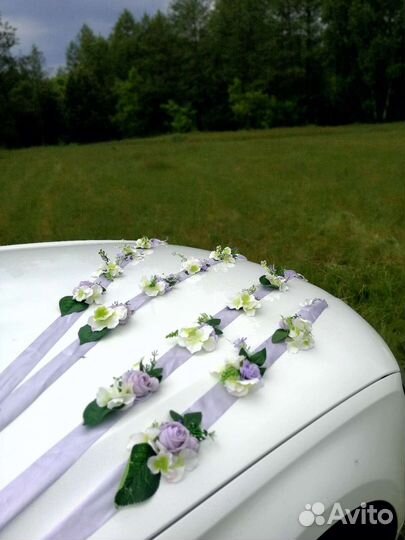 Свадебные украшения, ленты