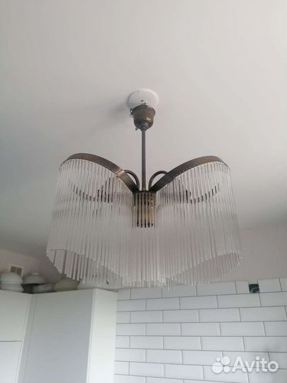 Старинная люстра северное сияние