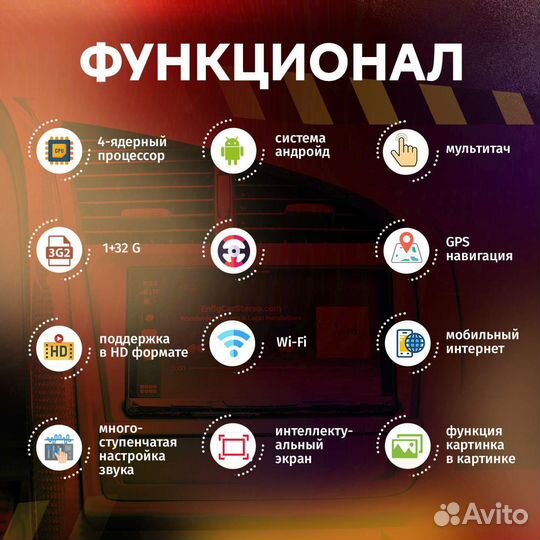 Магнитола 2din Android 7дюймов. Новая