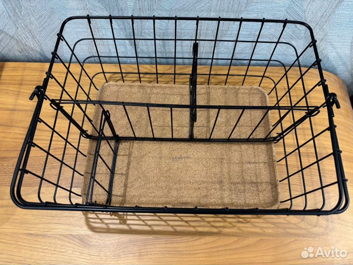 Проволочная корзина с ручкой икеа плейа