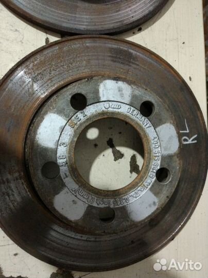 Тормозной диск задний Audi Allroad C5 BES 2003