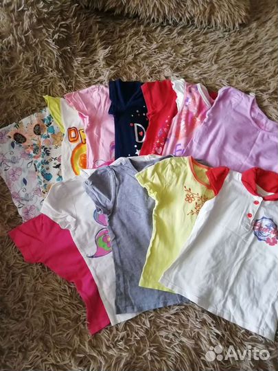Футболки,юбки,шорты,платья 1-3лет