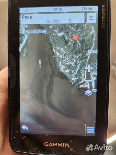 Спутниковая карта для Garmin навигатора